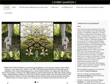 Tablet Screenshot of cheriesampson.net
